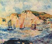 Pierre-Auguste Renoir Meer und Klippen Germany oil painting artist